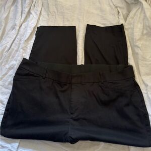 Ava & Viv Black Straight Leg Pants 24